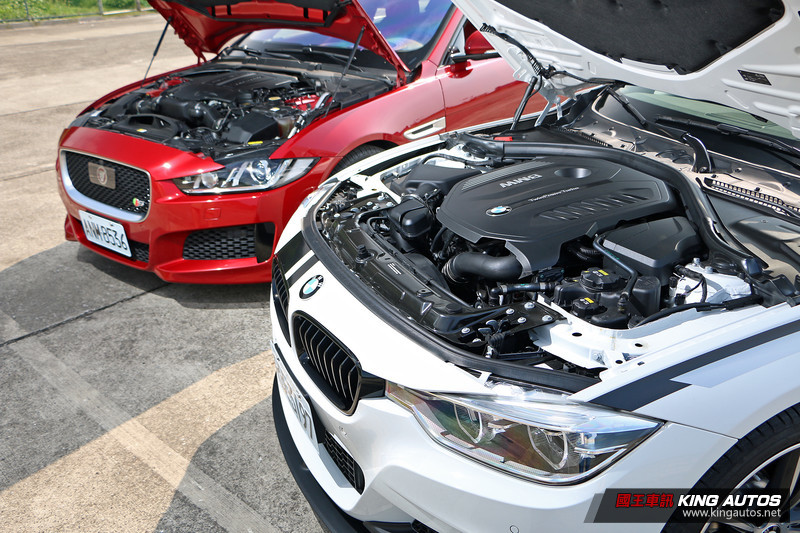 高手過招BMW 340i M Performance Editionvs Jaguar XE S動態篇