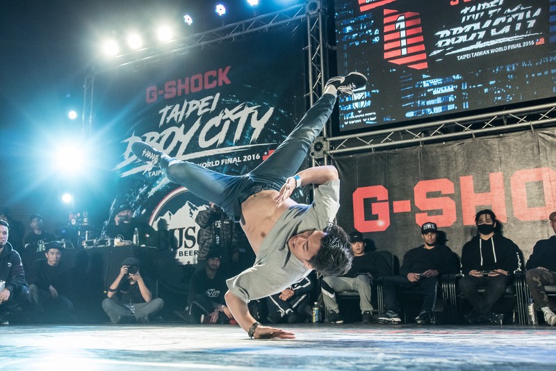 《2016 G-shock Taipei Bboy City World Final》激戰臺灣 日本Issei奪世界終極戰資格