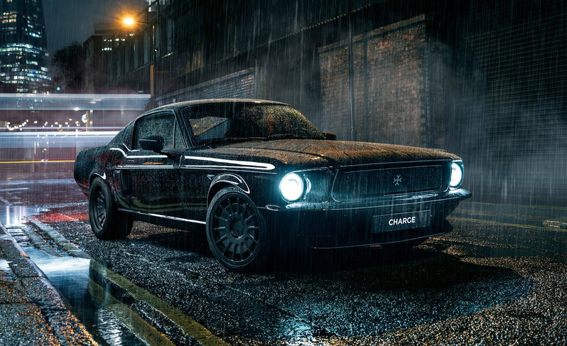 初代野馬《Ford Mustang》化身純電四驅跑車︱扭力高達153公斤米、零百加速不用4秒